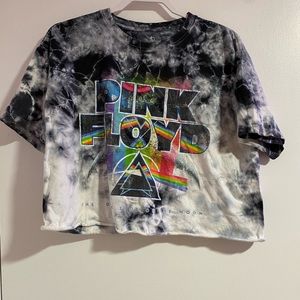 pink floyd crop top